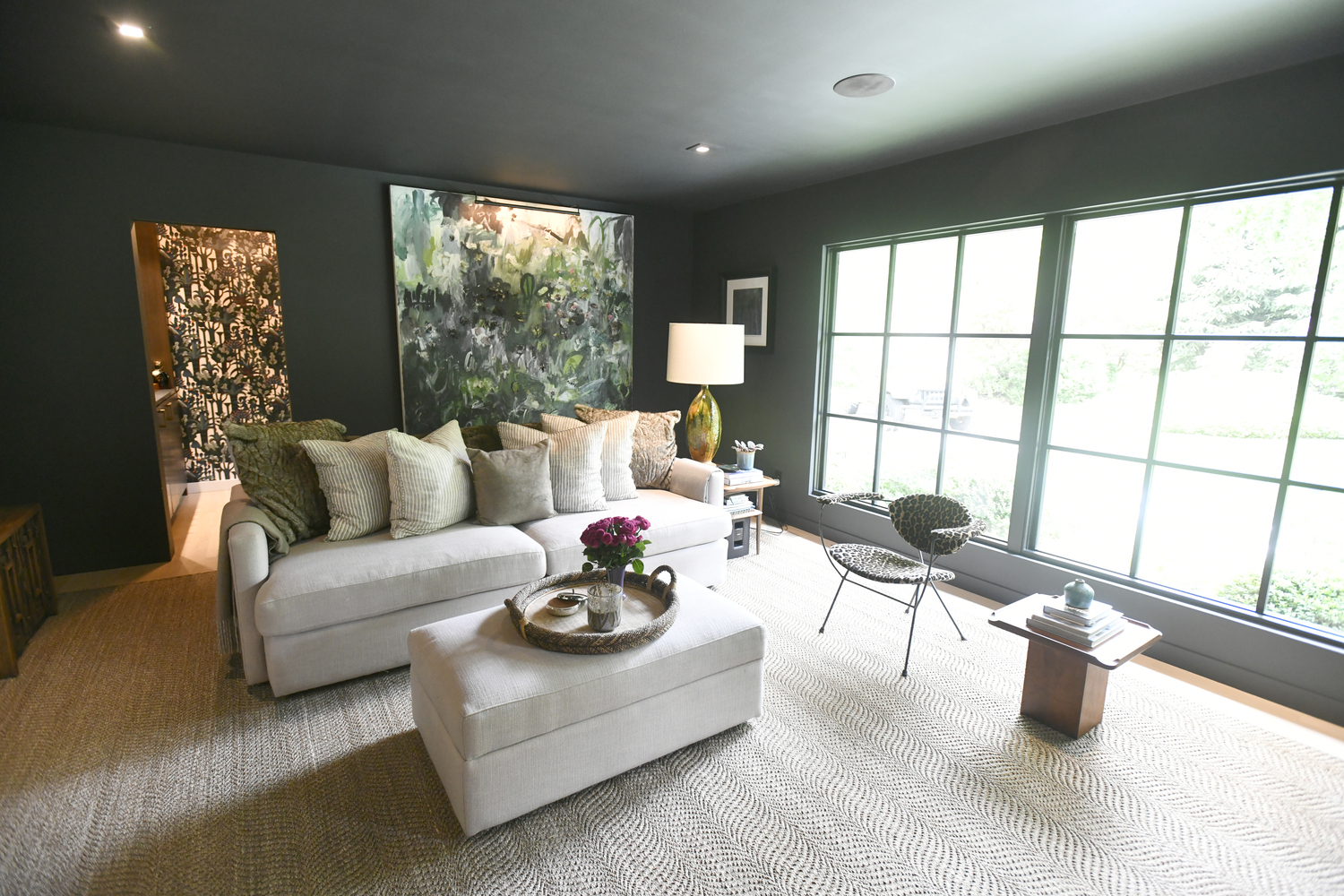 A sitting room.  DANA SHAW