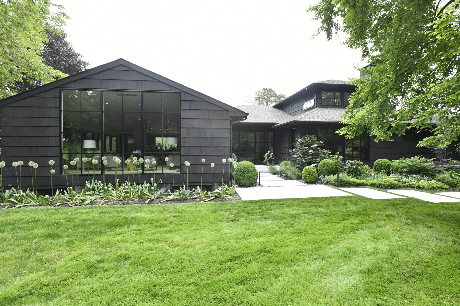 The entrance to the house.  DANA SHAW