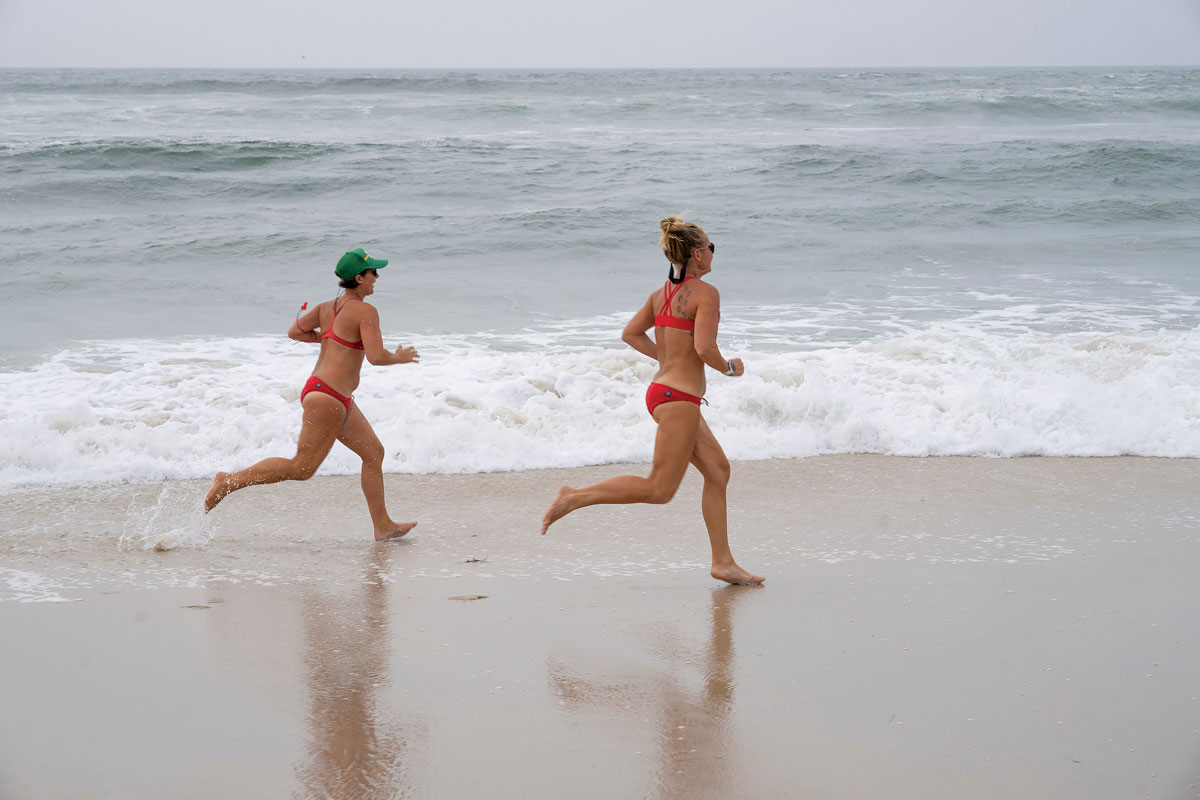 Southampton lifeguards.  LORI HAWKINS