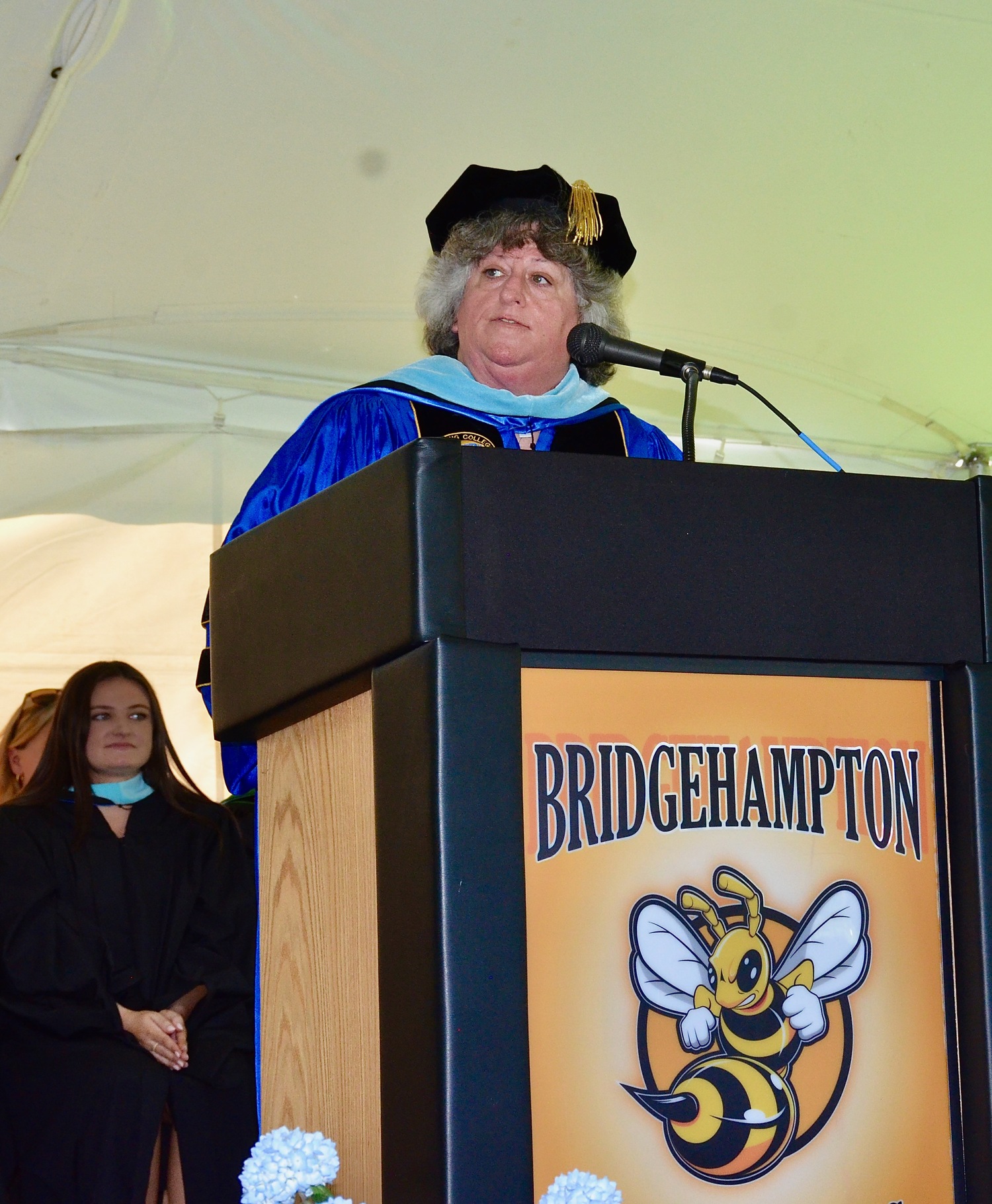 Bridgehampton Superintendent Dr. Mary Kelly.  KYRIL BROMLEY