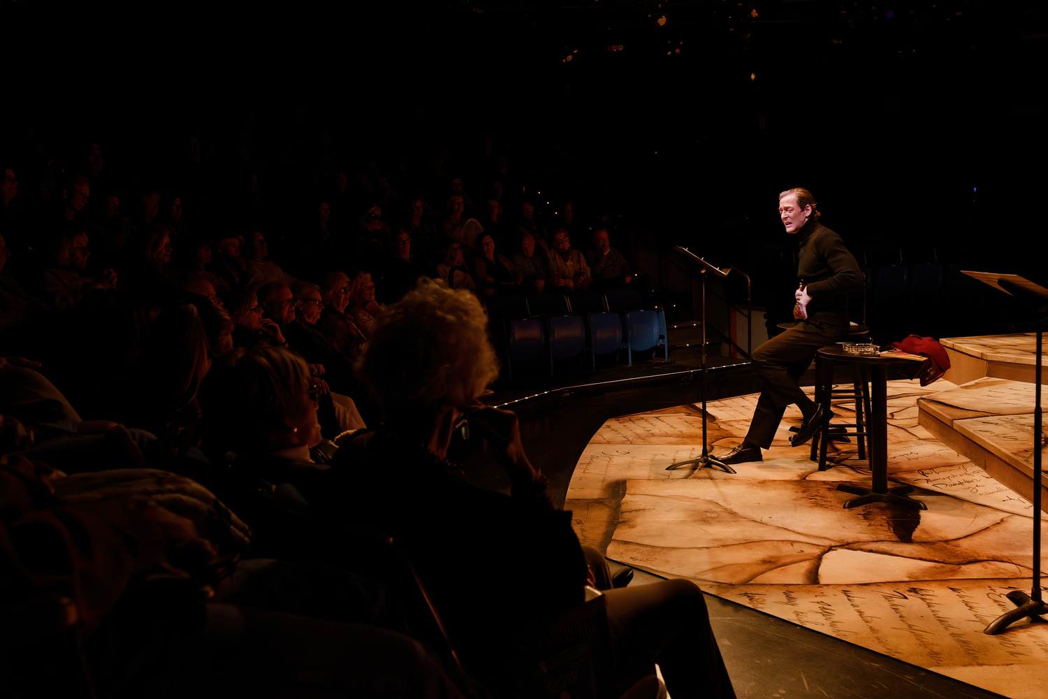 Bay Street Theater's New Works Festival kicked off on Monday, June 2, with Ken Barnett performing 