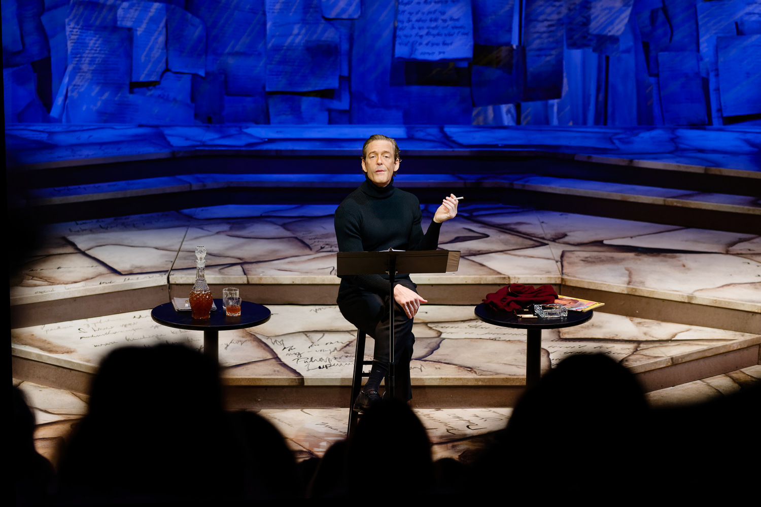 Bay Street Theater's New Works Festival kicked off on Monday, June 2, with Ken Barnett performing 