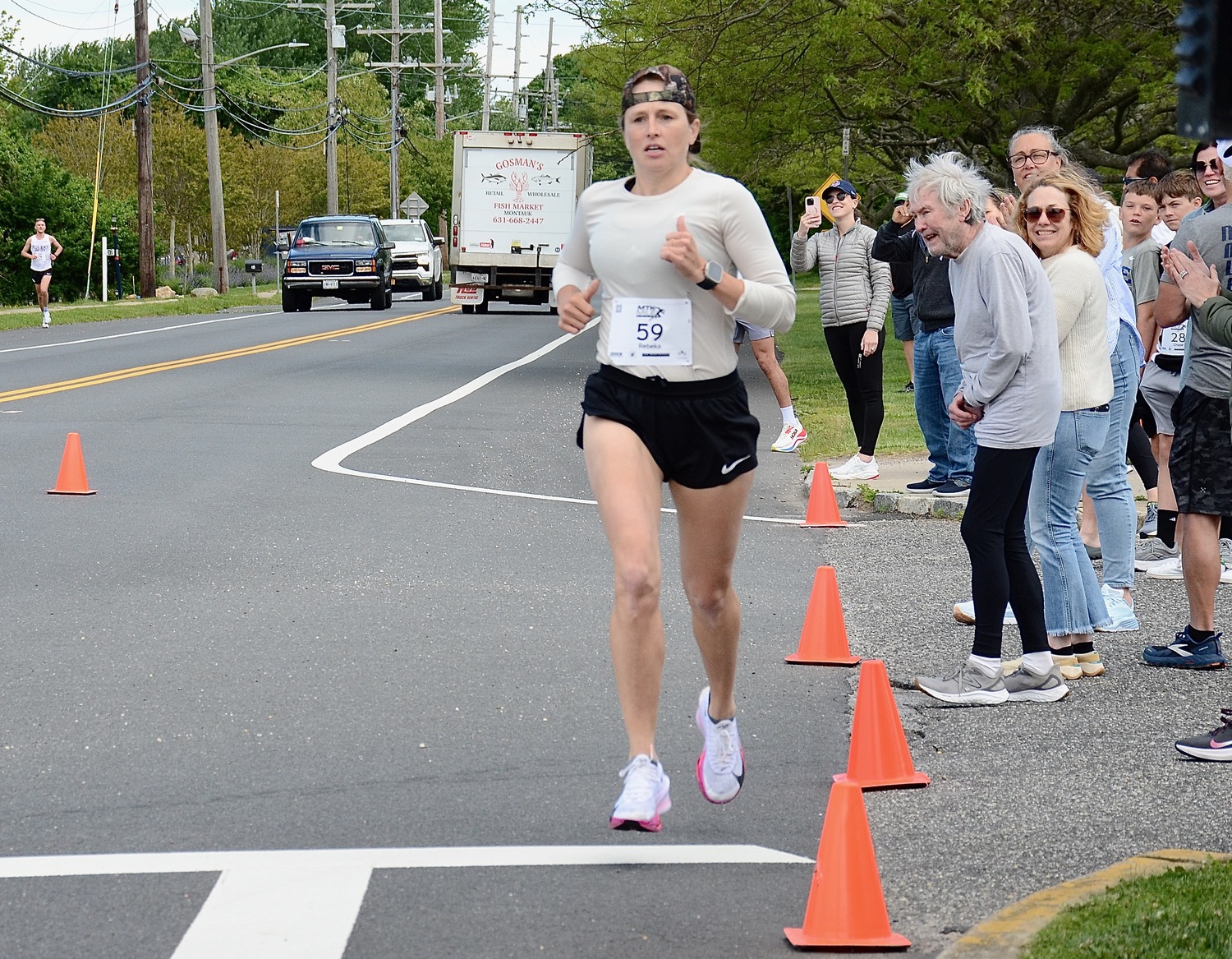 Rebeka Stowe was the winner of the women's mile this year.   KYRIL BROMLEY