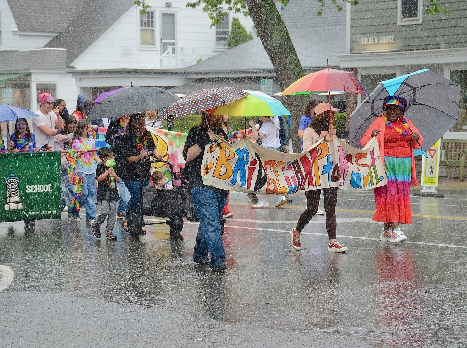 The Hamptons Pride Parade on Saturday afternoon.  KYRIL BROMLEY