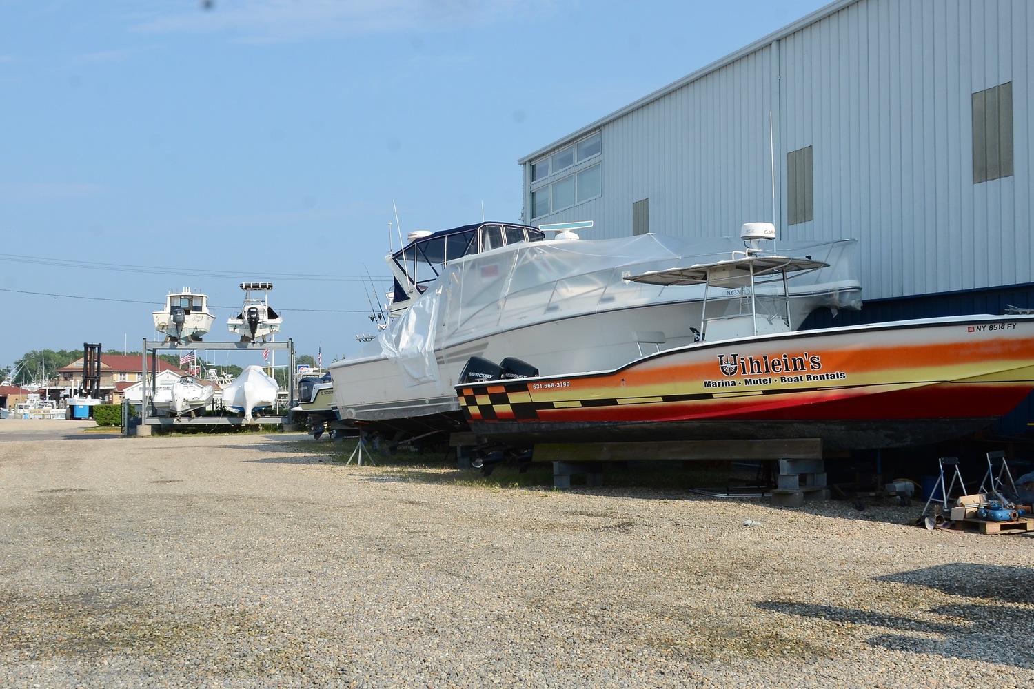 Uihlein's Marine is one of the legacy family businesses in Montauk. The marina and hotel have been in operation since the 1950s. KYRIL BROMLEY PHOTOS