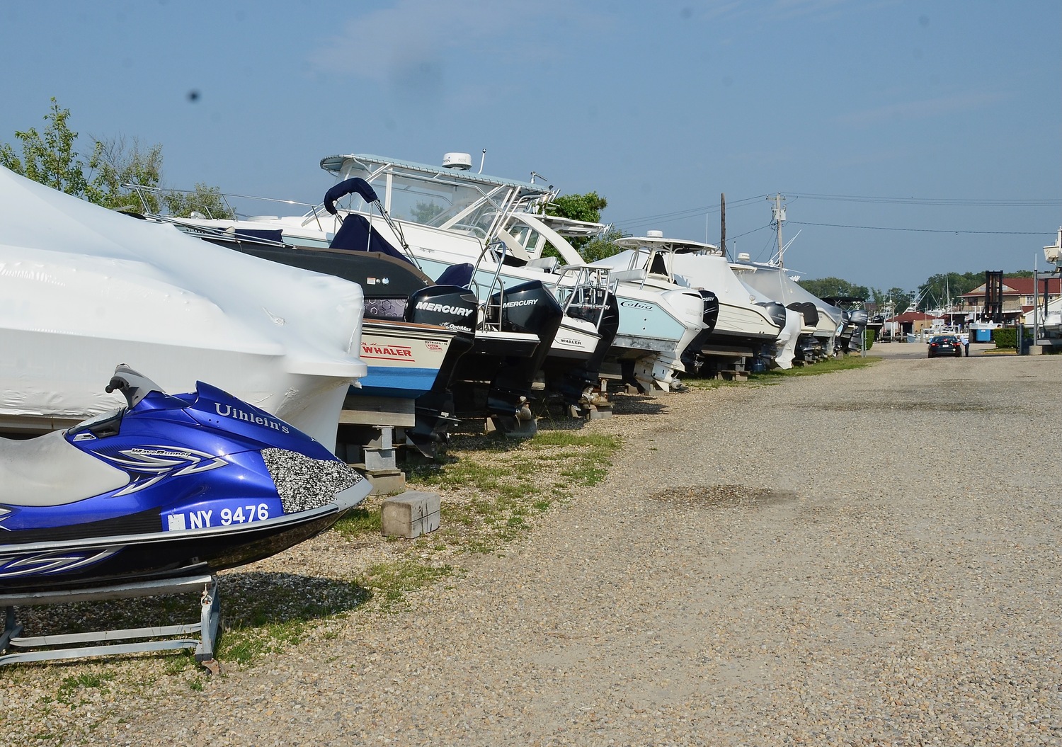 Uihlein's Marine is one of the legacy family businesses in Montauk. The marina and hotel have been in operation since the 1950s. Uihlein's is also a platinum stocking dealer of Mercury boat engines. KYRIL BROMLEY PHOTOS