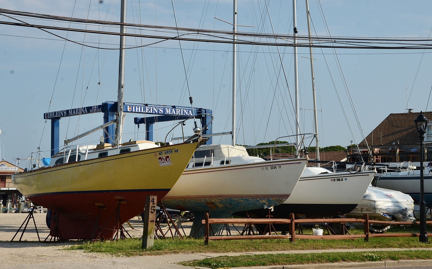 Uihlein's Marine is one of the legacy family businesses in Montauk. The marina and hotel have been in operation since the 1950s. KYRIL BROMLEY PHOTOS