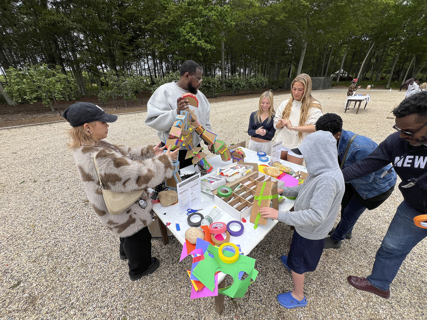 The Watermill Center hosted, 