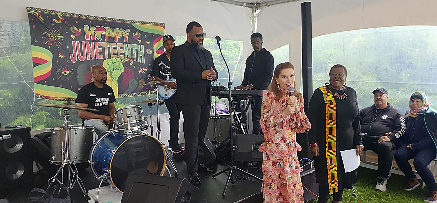 The Southampton African American Museum (SAAM) in Southampton hosted its 5th annual Juneteenth celebration on Saturday. COURTESY SOUTHAMPTON AFRICAN AMAERICAN MUSEUM