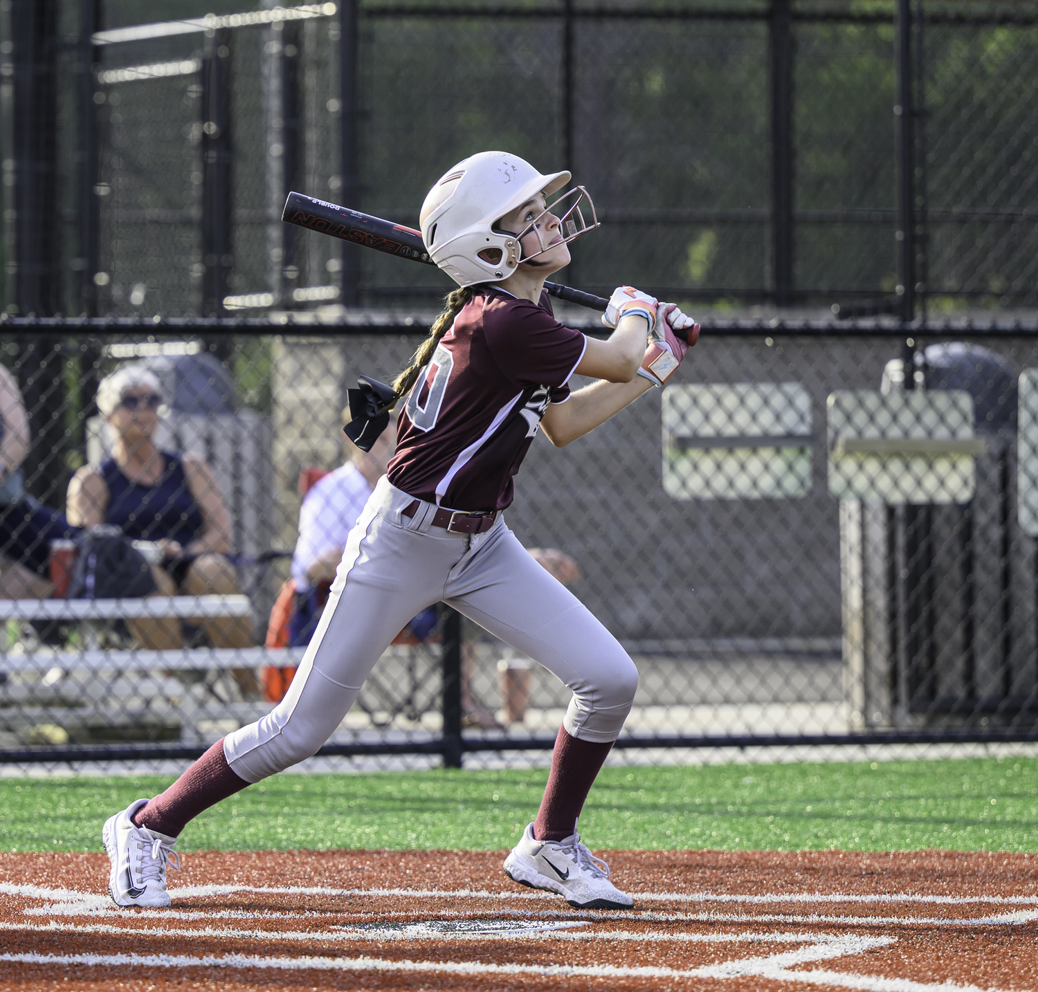 The East Hampton 12-and-under softball All-Stars defeated Hampton Bays, 15-0, at the Hon. Fred W. Thiele, Jr. Recreational Facility at Stephen Hands Path on Monday.  MARIANNE BARNETT