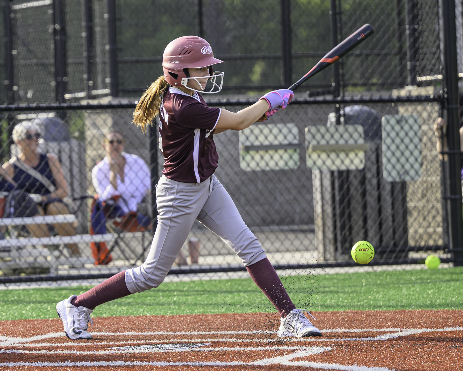 The East Hampton 12-and-under softball All-Stars defeated Hampton Bays, 15-0, at the Hon. Fred W. Thiele, Jr. Recreational Facility at Stephen Hands Path on Monday.  MARIANNE BARNETT