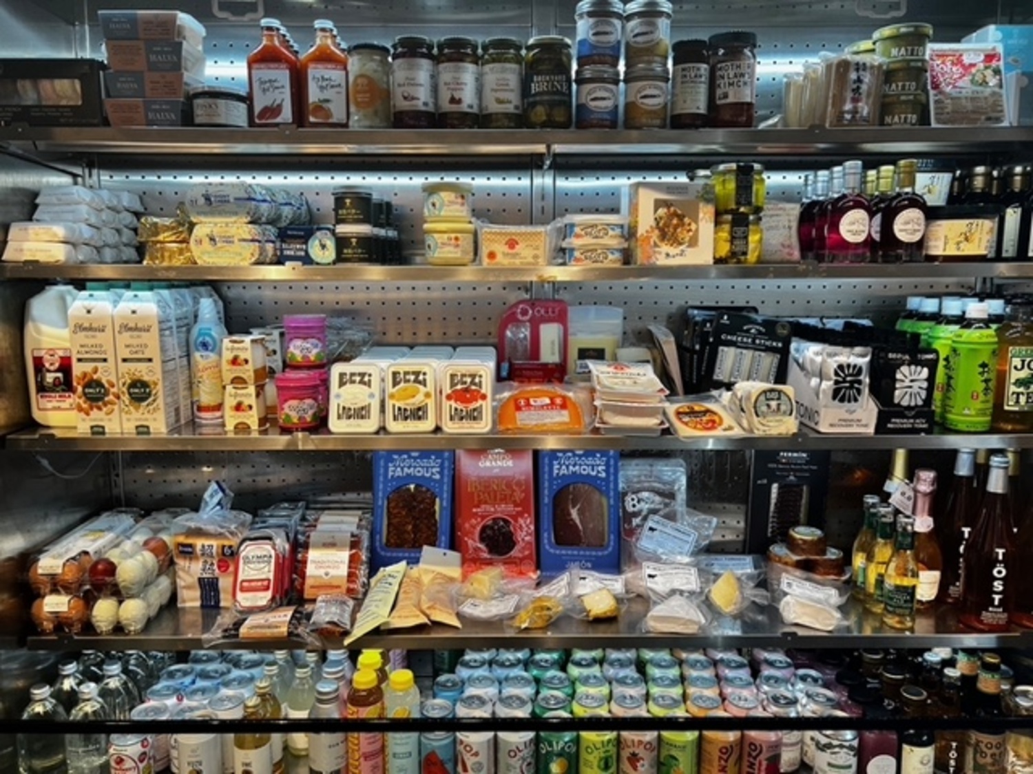 The shelves at Farm and Forage. ROBYN HENDERSON-DIEDERIKS