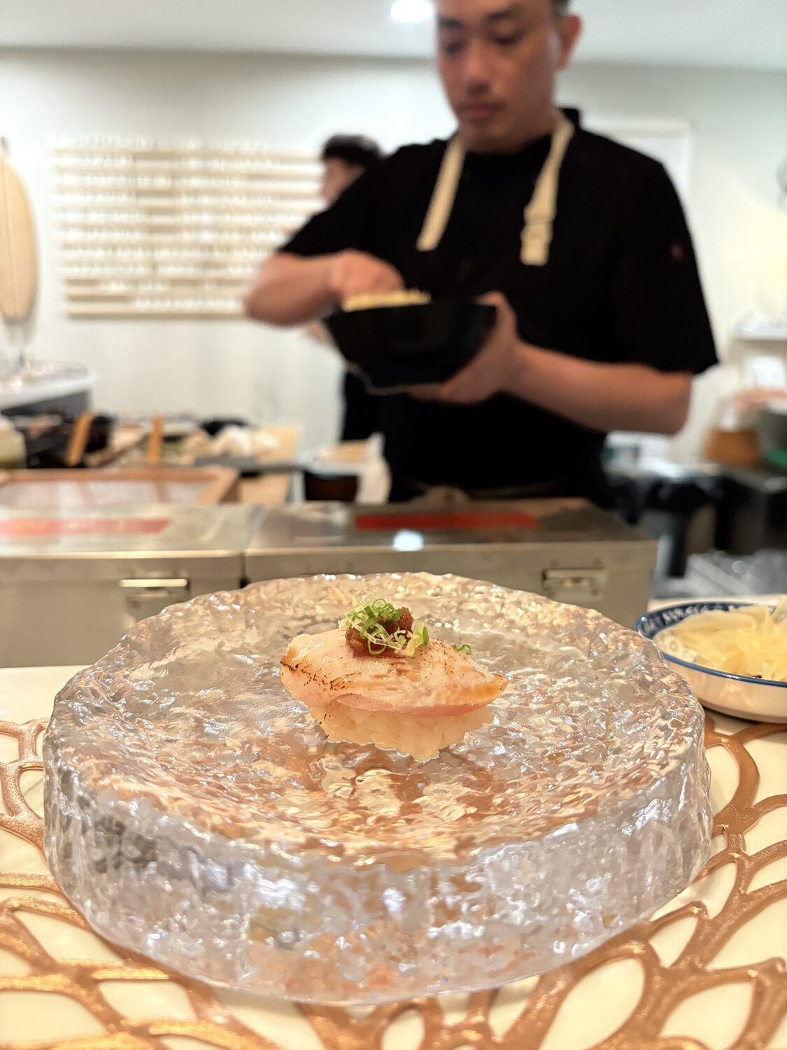 Sushi by Bou is now open for intimate dining experiences on the second floor of Sydney's Taylor Made Cuisine in Westhampton Beach. CAILIN RILEY