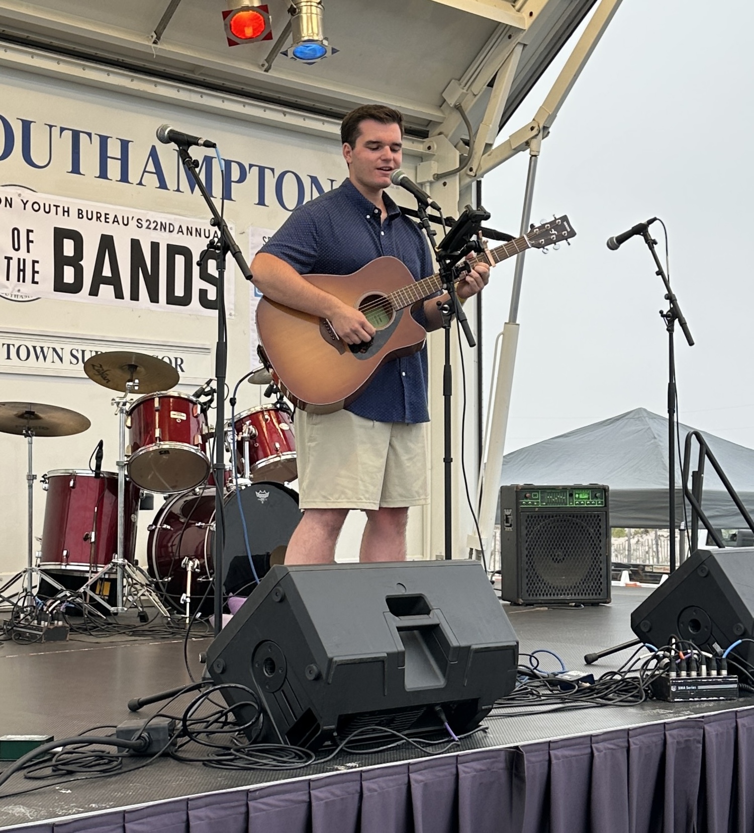 Opening act Cole Dawson performing at Battle of the Bands on Friday, June 6. DAN STARK