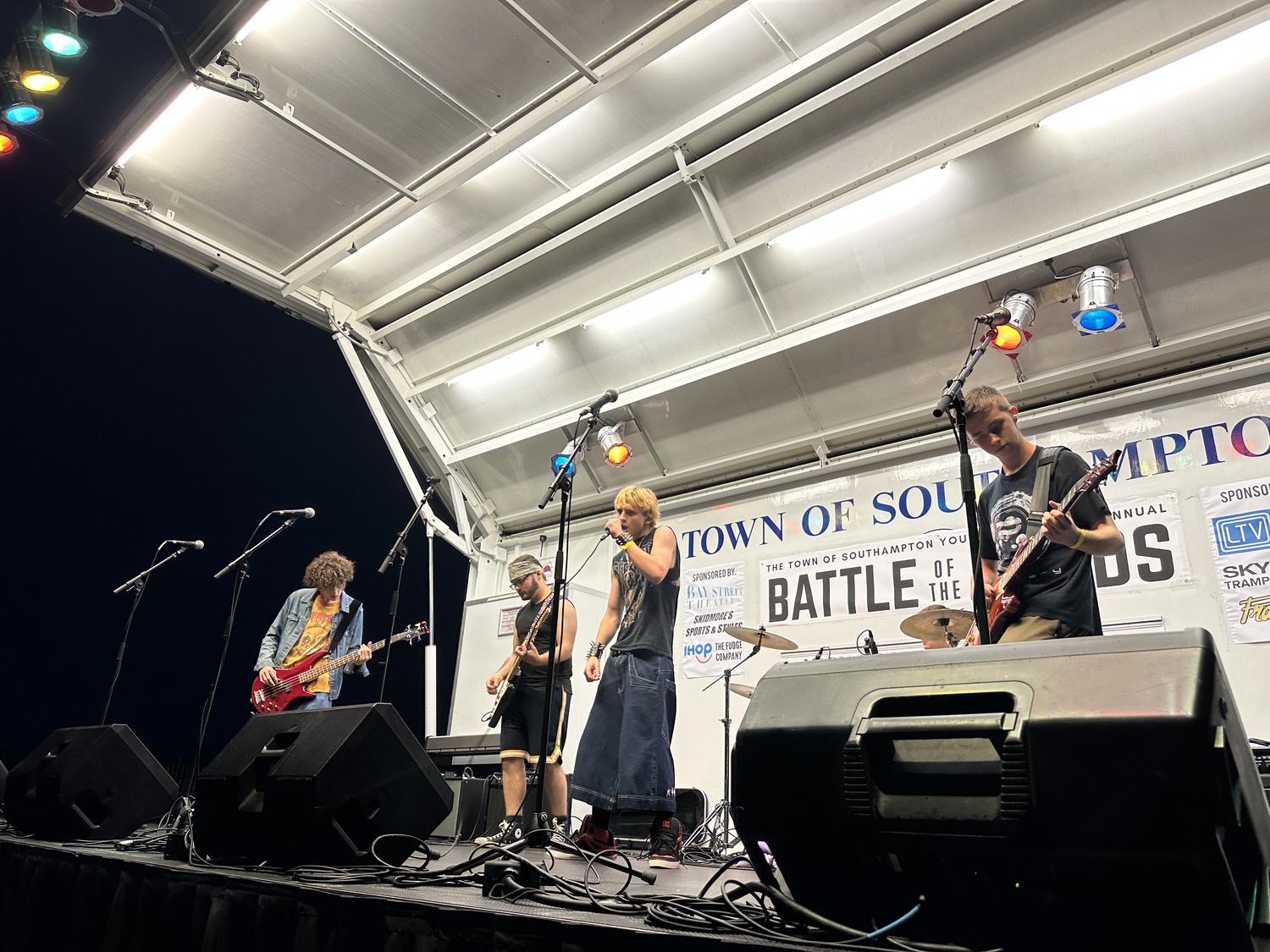 Second Place group Bleach performing at Battle of the Bands on Friday, June 6. DAN STARK