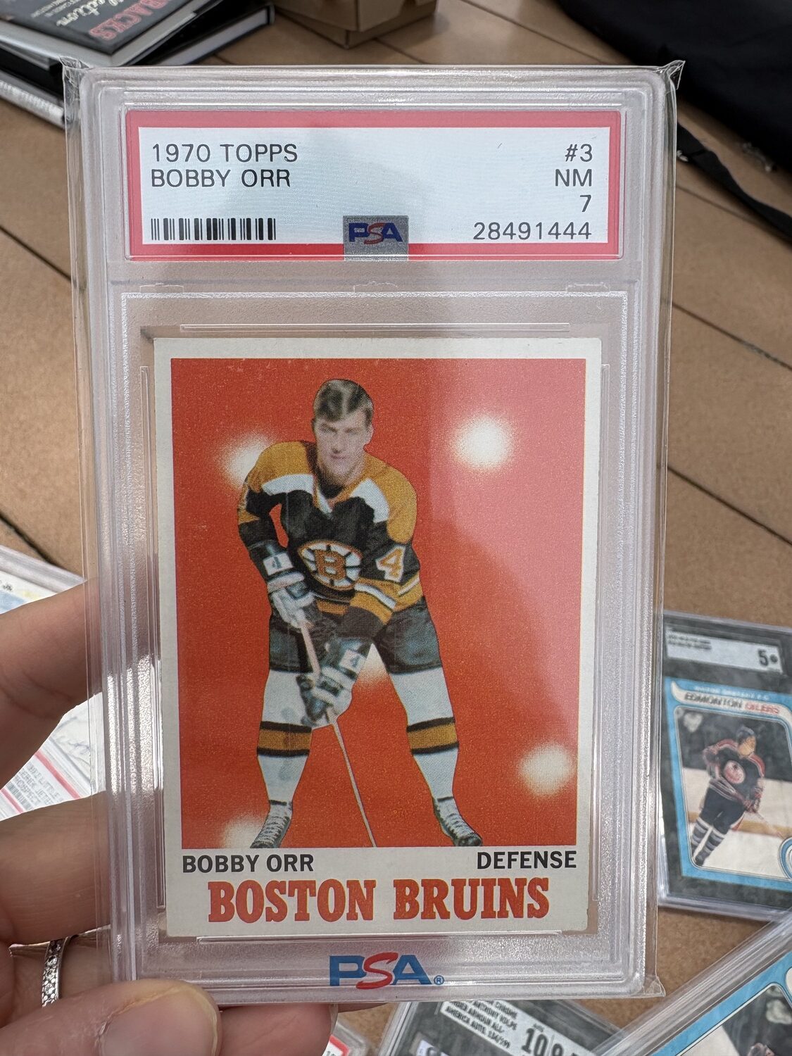 Michael Variale of Westhampton Beach has an extensive collection of rare cards. He personally collects Ken Griffey Jr. and Wayne Gretzky cards, among others. He also provided consulting and educational services for other collectors through his business, Sports Cards the Hobby.