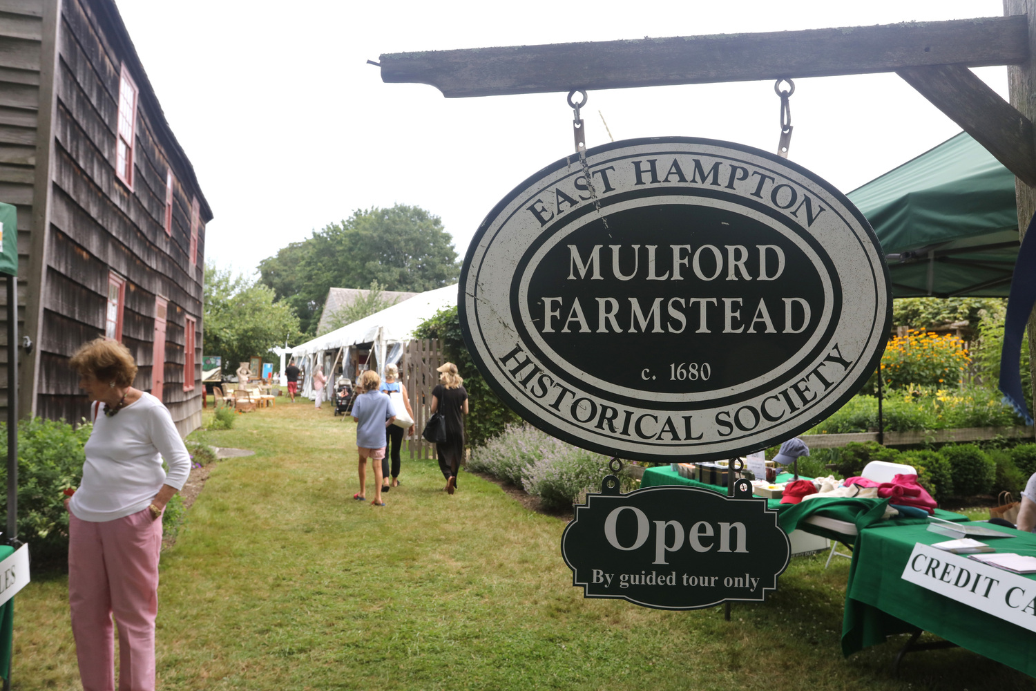 Mulford Farm in East Hampton, the location of the 19th Annual Antiques and Design Show Benefit. ROSSA COLE