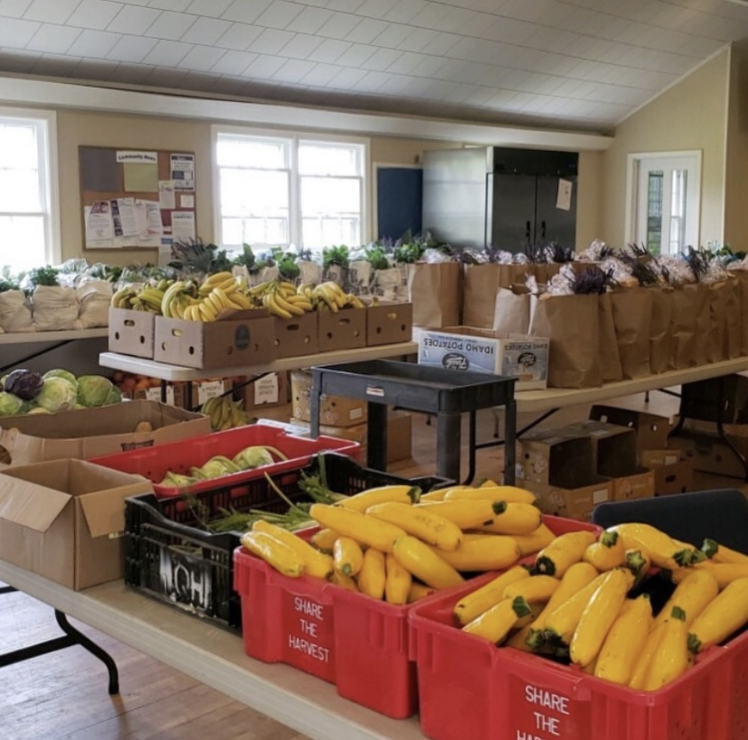The Springs Food Pantry depends on donations of food and money, but also organizations like Food Rescue US. Food Rescue US - South Fork photo