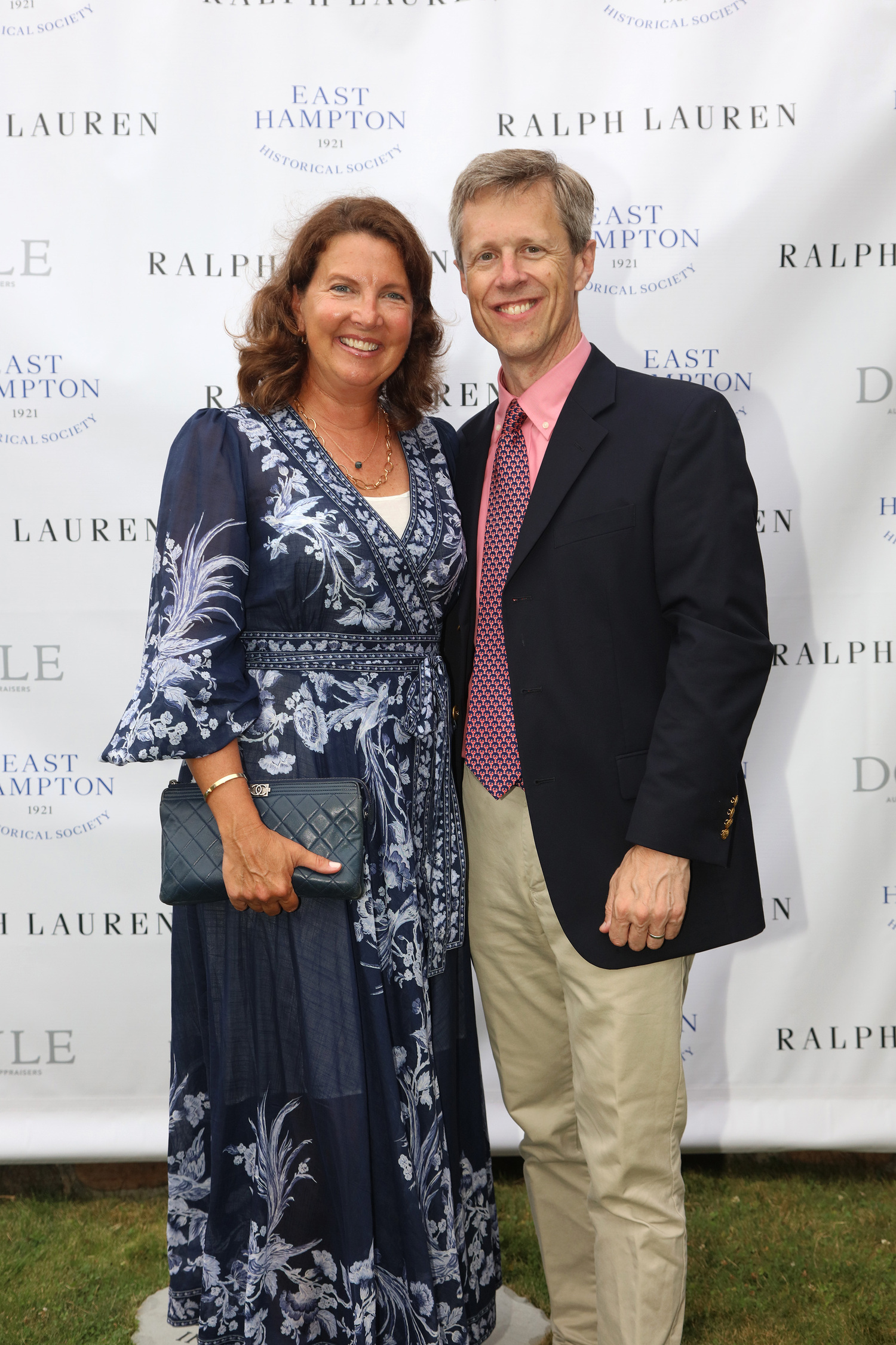 Debbie Druker and Steve Long from the East Hampton Historical Society. ROSSA COLE