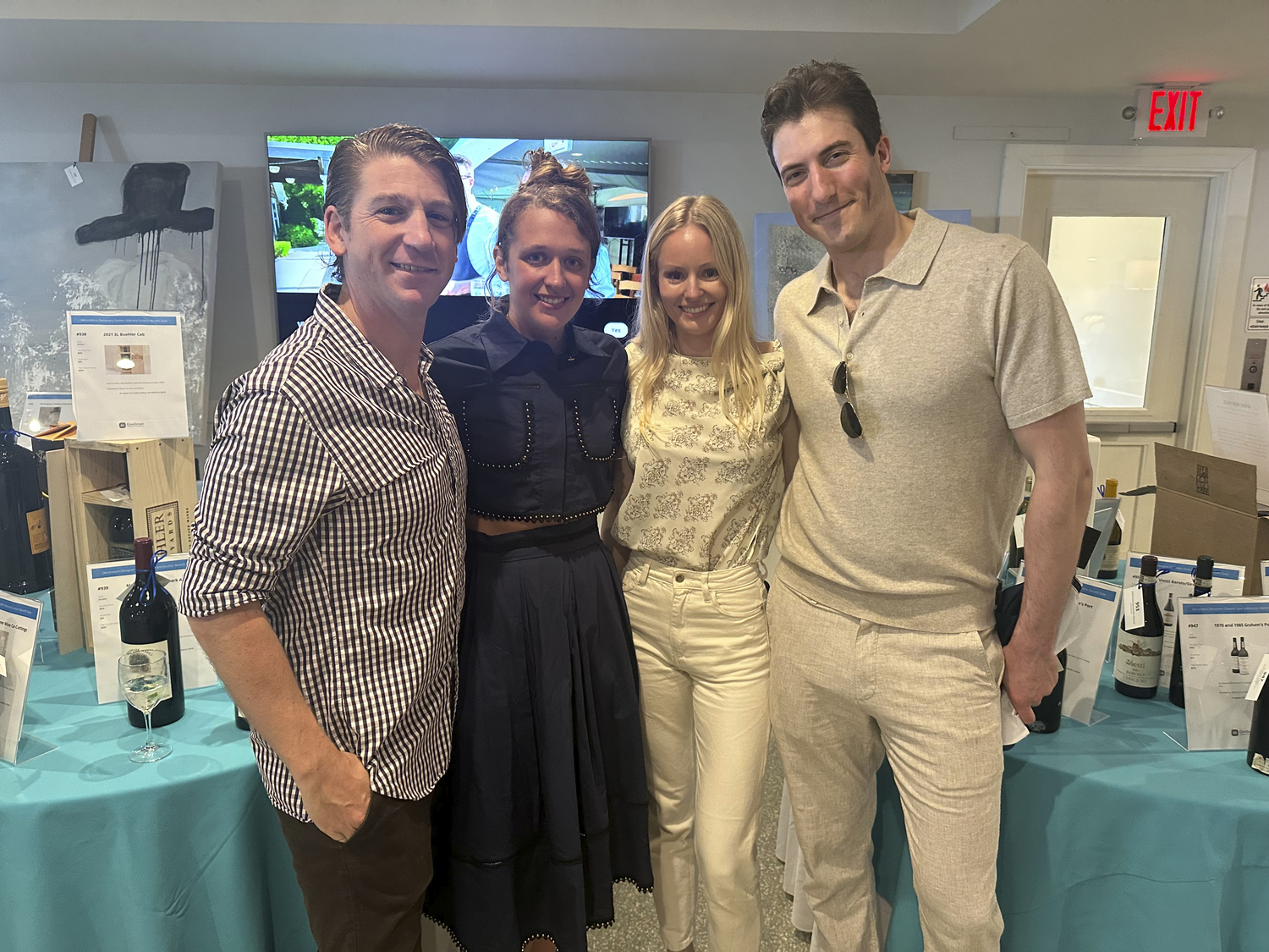 Logan Tupper, Paulina Keszler, Sarah Kylhed and John Wambold at the DDD event.