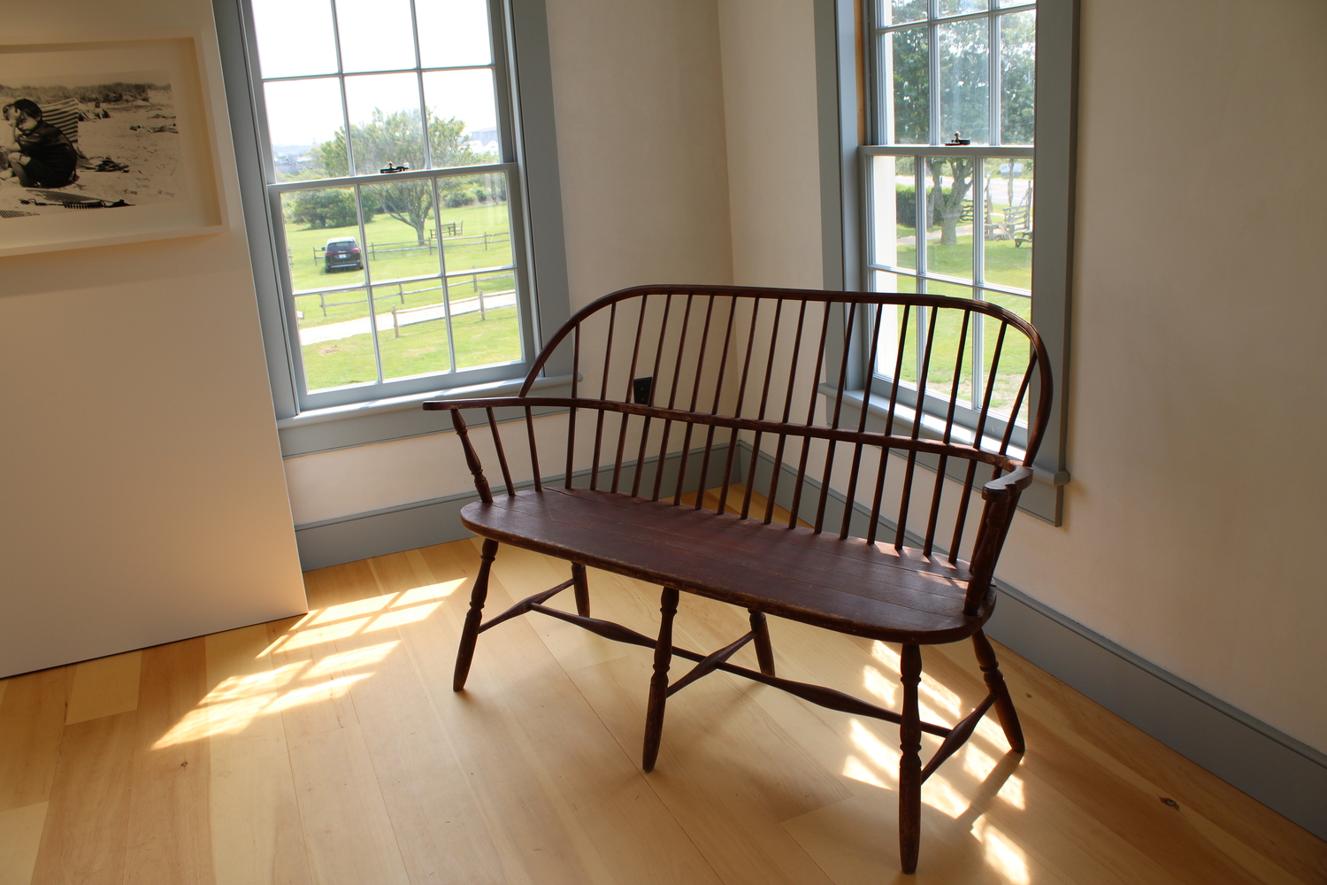 The Montauk Historical Society recently completed a 12-year renovation project of the Second House Museum. This summer, the museum will have an exhibit of photographs by Nat Ward taken at Ditch Plains Beach on display. JACK MOTZ