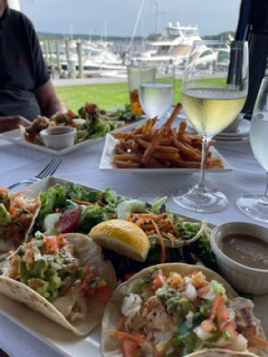 Lunch at the Essex Yacht Club. Bryan Boyhan photo