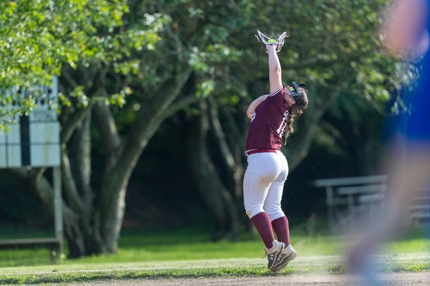 The Southampton 12-and-under Softball All-Stars played Riverhead/Eastport-South Manor at Downs Recreational Field on Monday.  RON ESPOSITO
