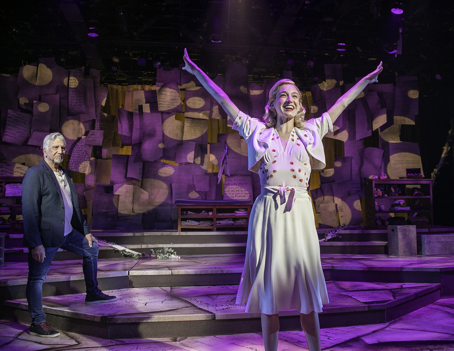 Scott Wentworth (Narrator) and Mary Mattison (as Jean) in 
