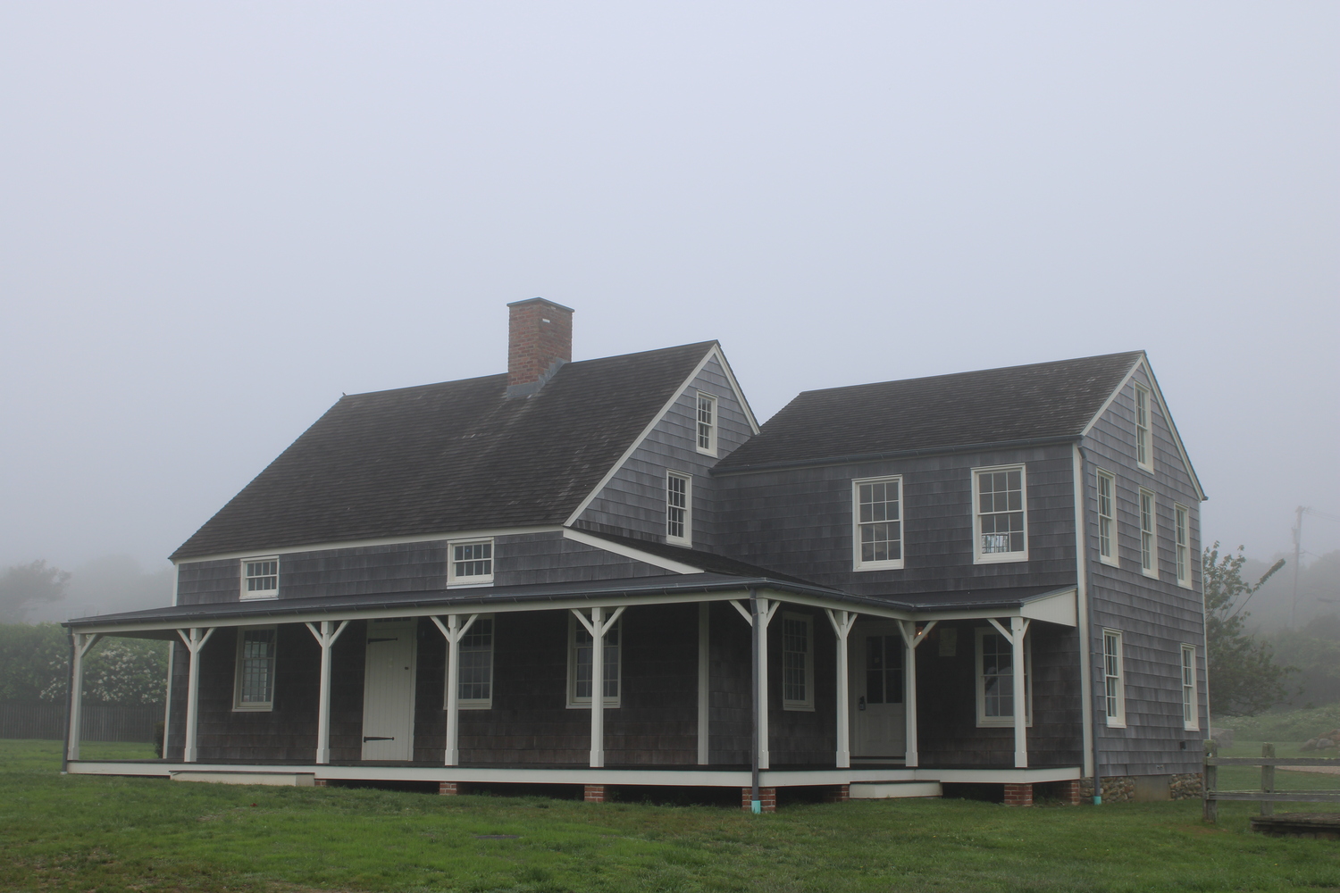 Around 12 years ago, the Montauk Historical Society committed to restoring the Second House Museum. The project was done in three phases. Now, the museum is once again open to the public, with an exhibit of photographs taken at Ditch Plains Beach on display inside. JACK MOTZ