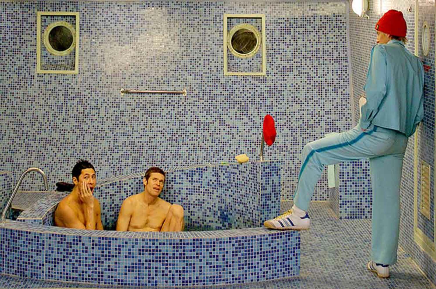 Mark Friedberg's set design on Wes Anderson's 2004 film 