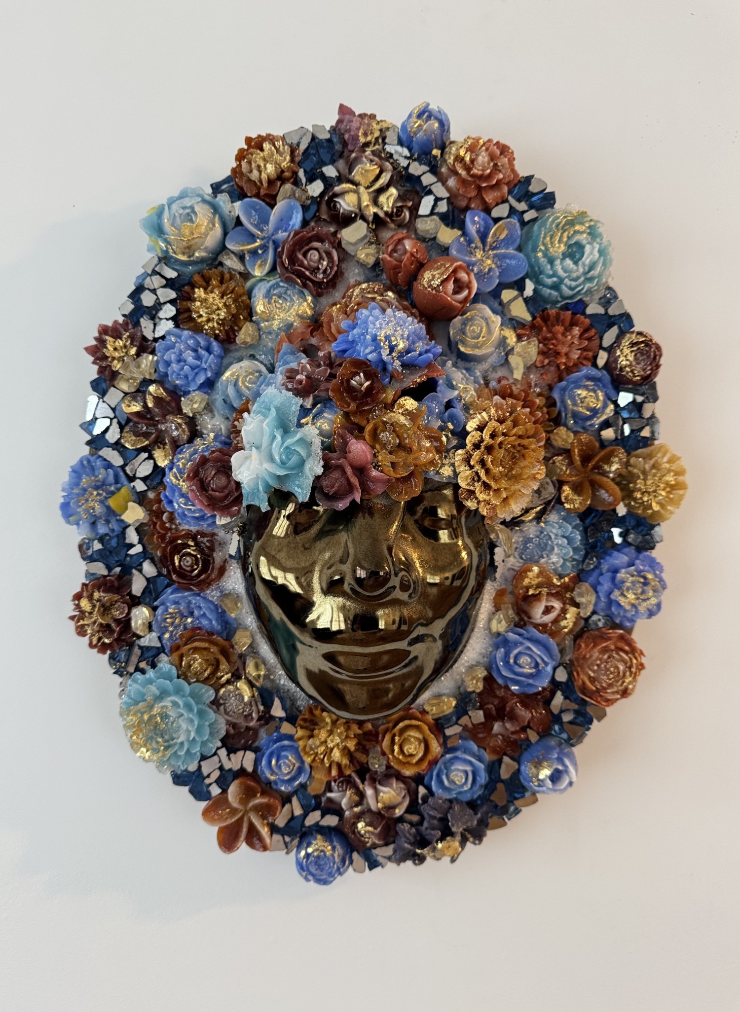 Layo Bright, “Storm Ascher in Yemọja Blue,” 2025. COURTESY SUPERPOSITION GALLERY