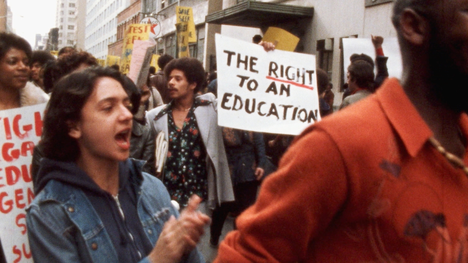 Students and teachers protest CUNY tuition in New York City during the summer of 1975. ABC NEWS VIDEOSOURCE