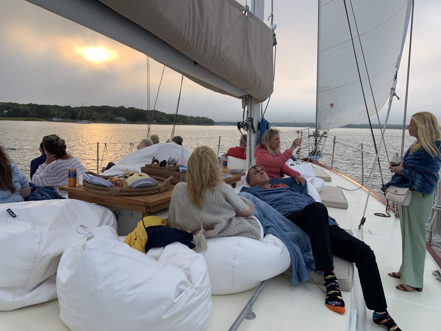 Passengers on board the 