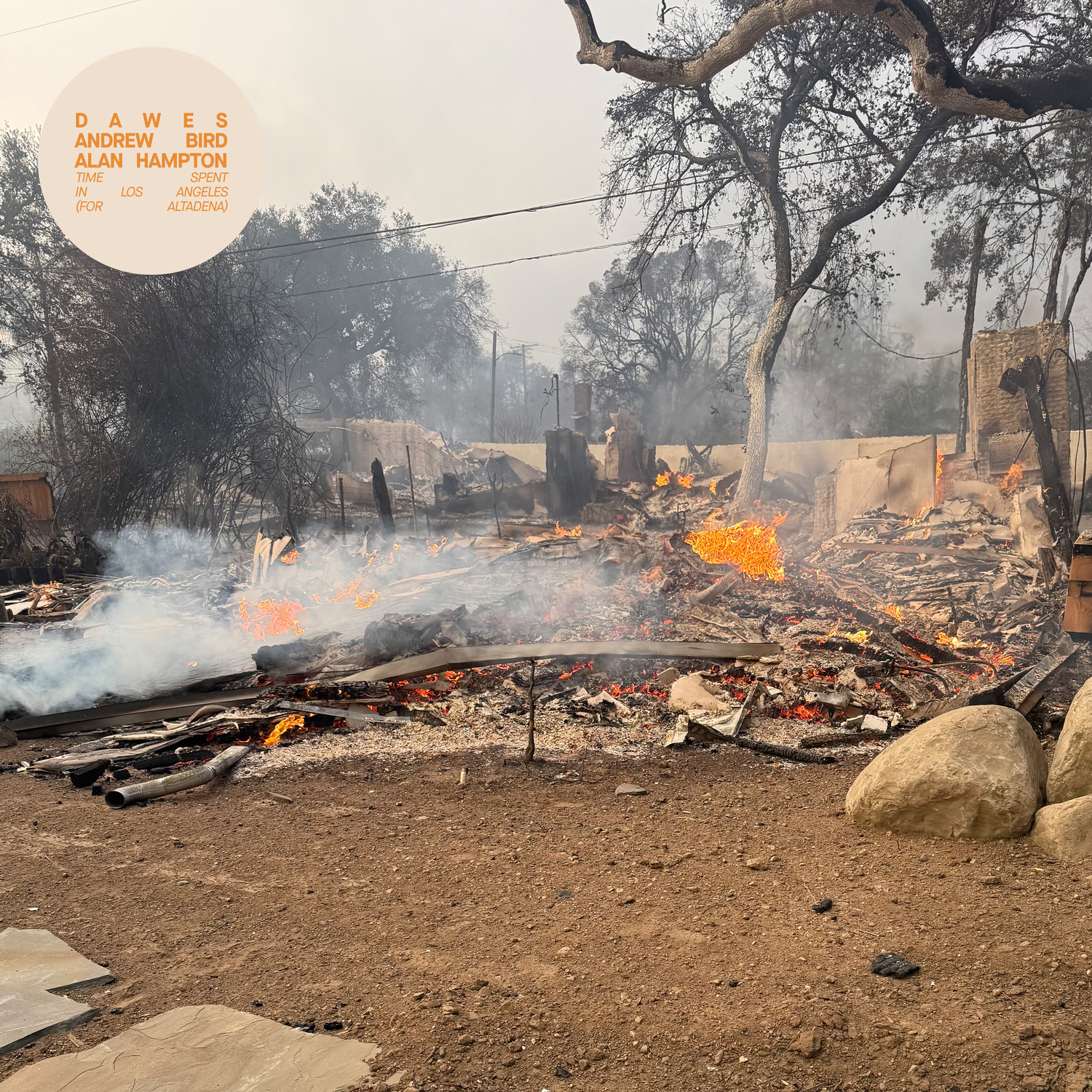 The band has been heavily involved in supporting relief efforts for those who suffered as a result of the Eaton fires, performing songs like 