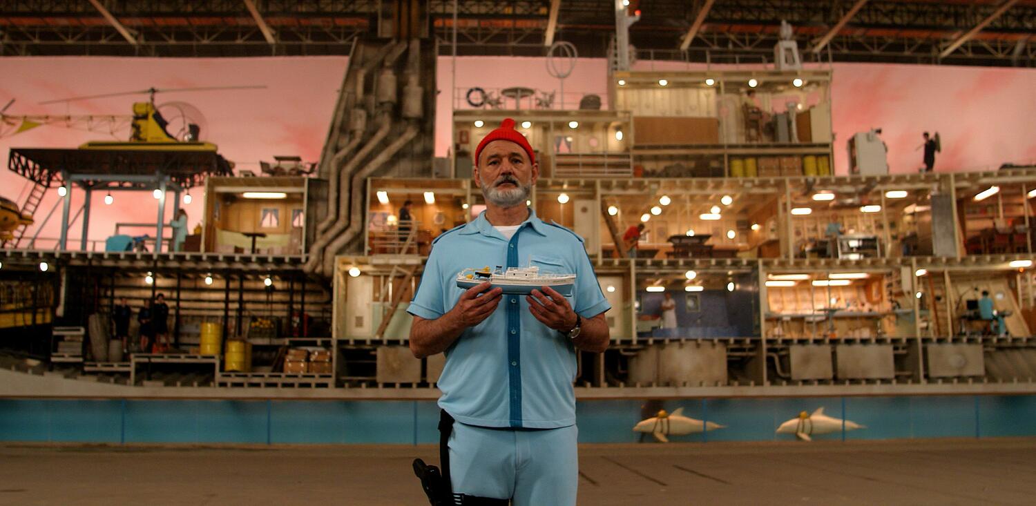 Mark Friedberg's set design on Wes Anderson's 2004 film 