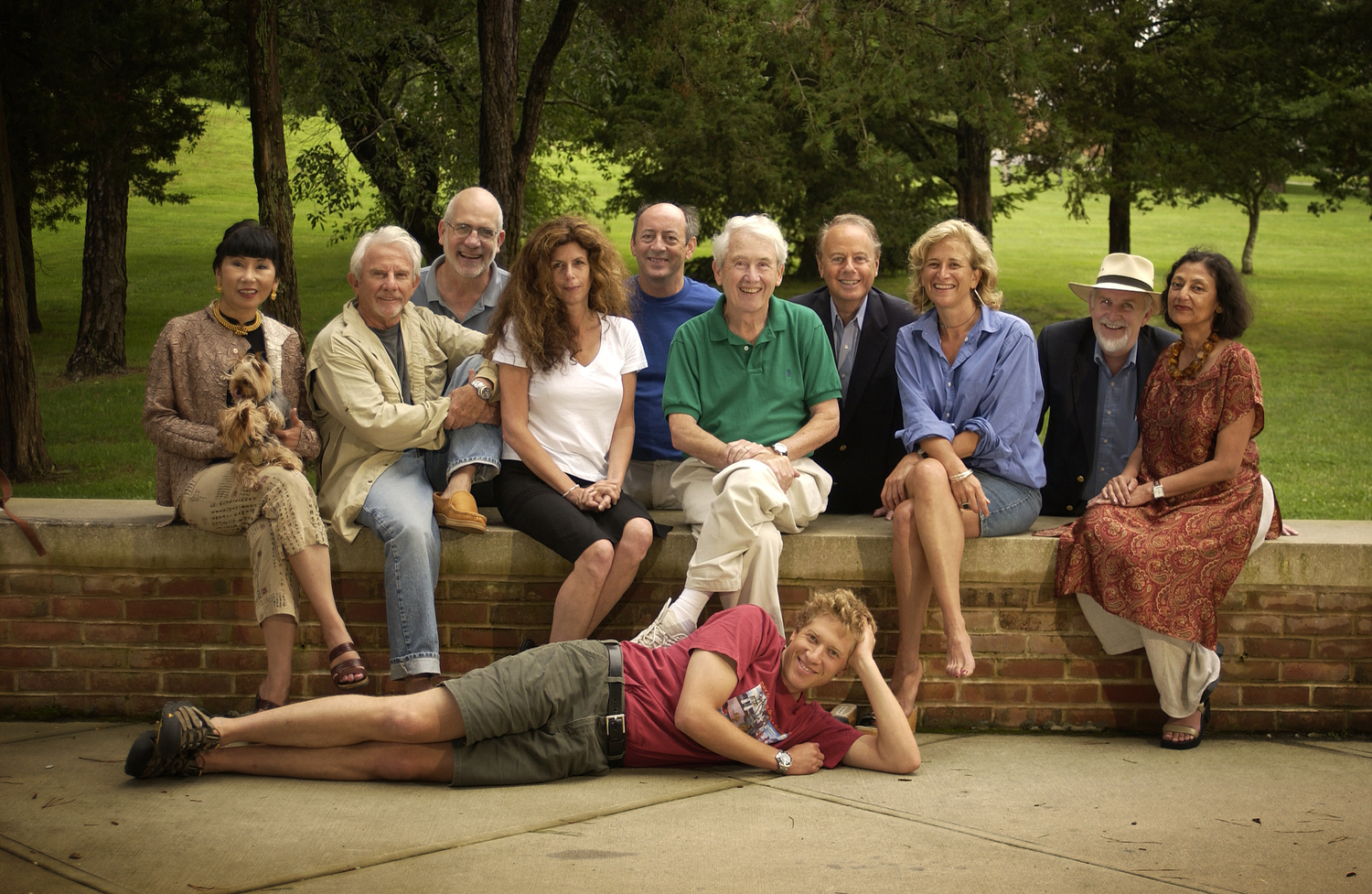 The Writers Conference faculty, in 2003.
