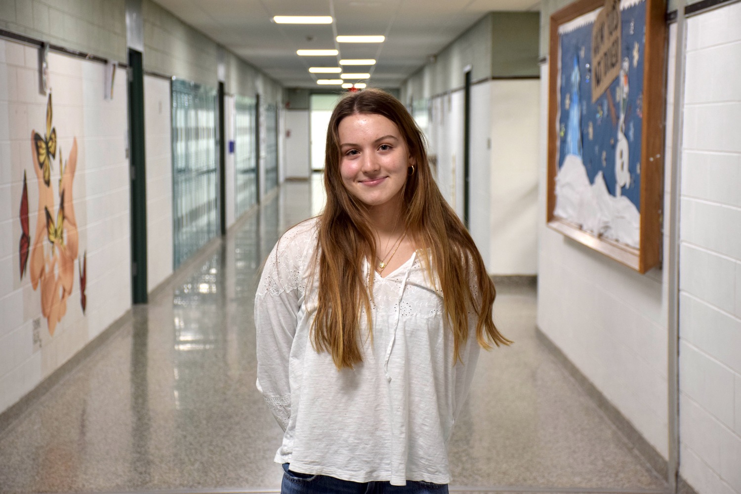 Westhampton Beach Class of 2025 salutatorian Matilda Buchen. WESTHAMPTON BEACH SCHOOL DISTRICT