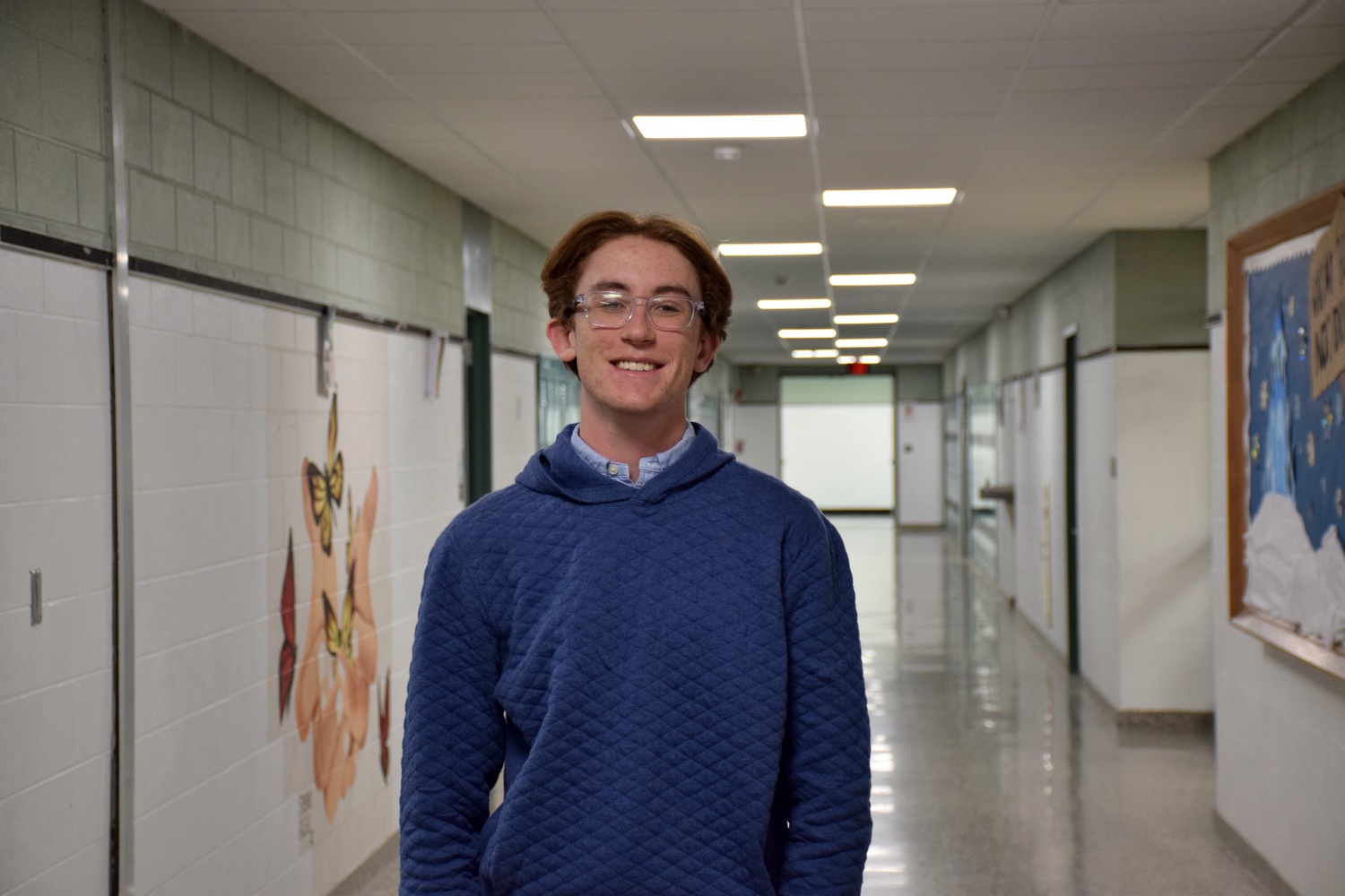 Westhampton Beach Class of 2025 valedictorian Nicholas Borruso. WESTHAMPTON BEACH SCHOOL DISTRICT
