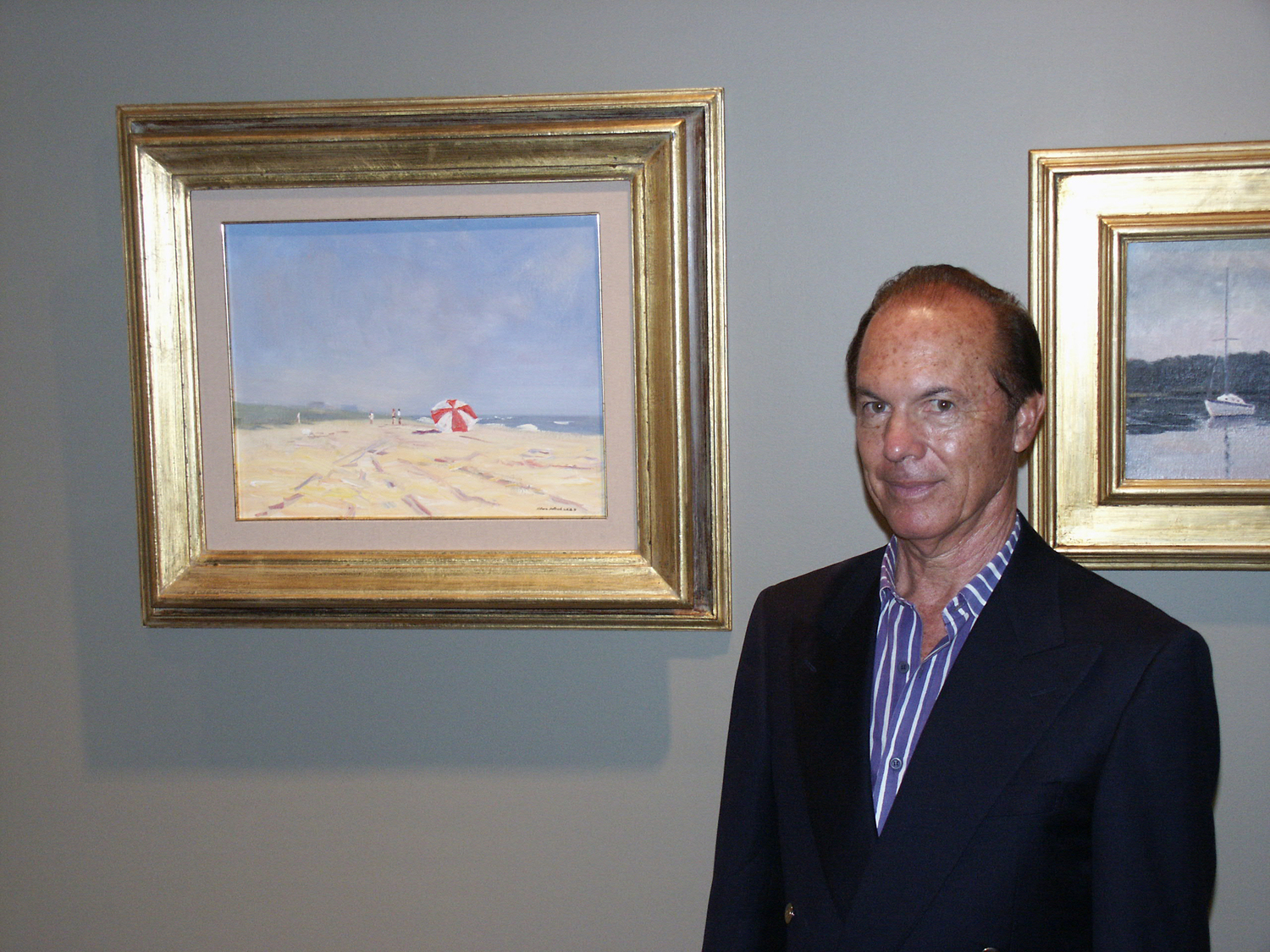 Nelson H. White in 2003. COURTESY GRENNING GALLERY
