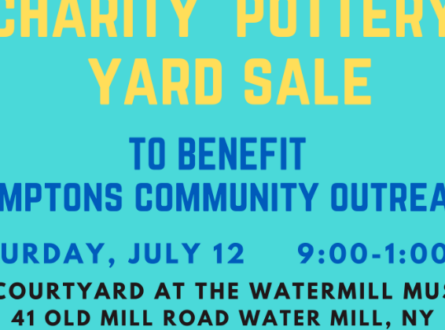 Charity Pottery Yard Sale