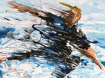 Coffee Reception for the Closing of  Exhibit of Ditch Plains Surfer Paintings by Bob Salpeter