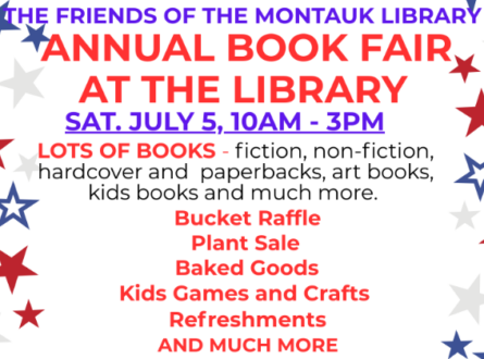 Book Fair at the Montauk Library