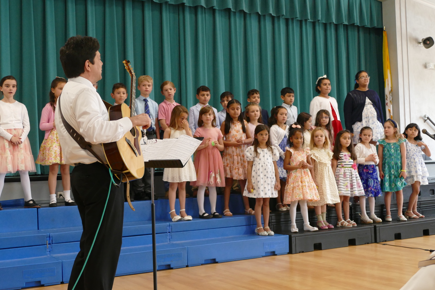Our Lady of the Hamptons School recently presented two concerts one featuring the choral works of the Joyful Noise, as well as other musical groups at the school. COURTESY OUR LADY OF THE HAMPTONS SCHOOL