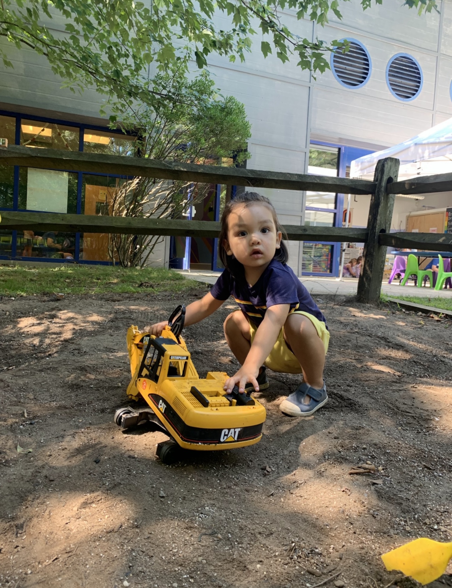 In addition to indoor spaces, CMEE boasts a number of outdoor areas where children can get their hands dirty. Courtesy of CMEE