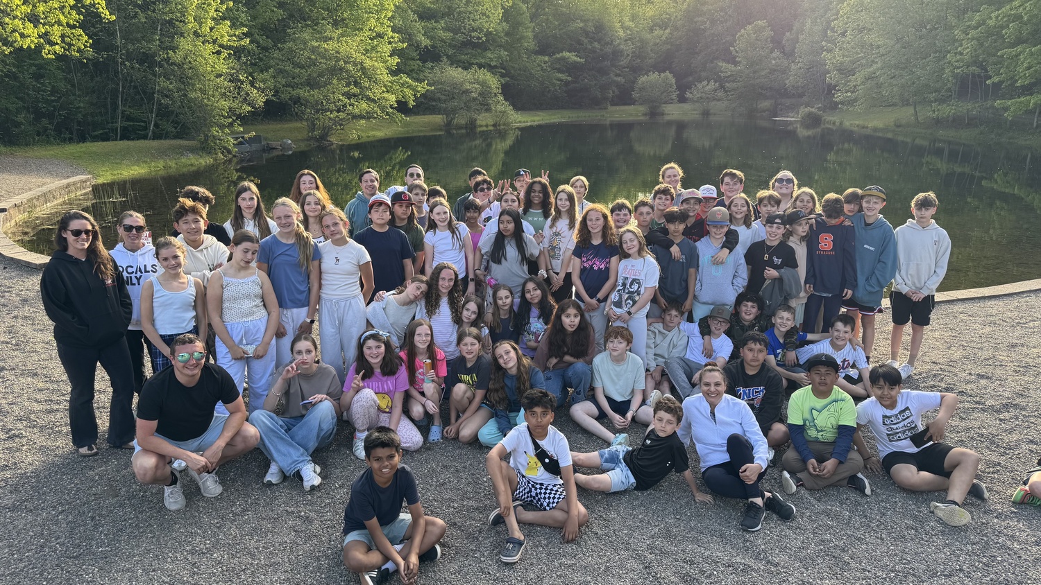 Sixth graders from Sag Harbor’s Pierson Middle School took an adventurous trip to the Pocono Mountains. COURTESY SAG HARBOR SCHOOL DISTRICT