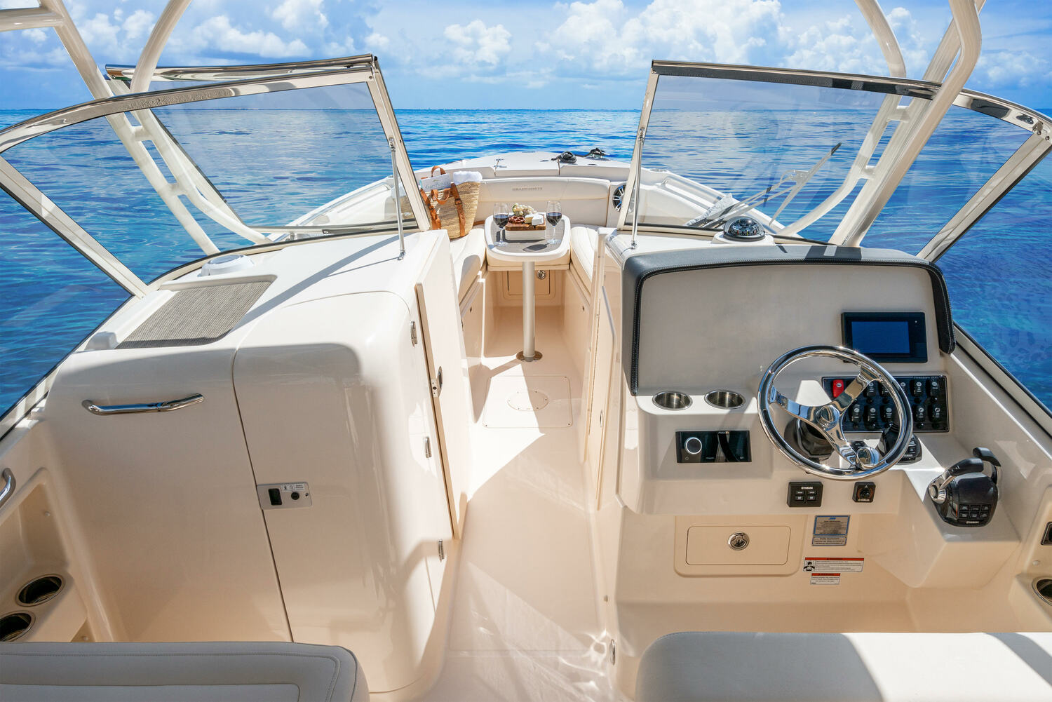 From Port of Eygpt, Seakeeper revolutionized the boating experience with its intelligent gyro stabilizer. For new builds, it is offered as optional equipment or as a standard feature on boats like this Grady-White Canyon 456. A boat can also be refit with a Seakeeper. Grady-White Boats Photo