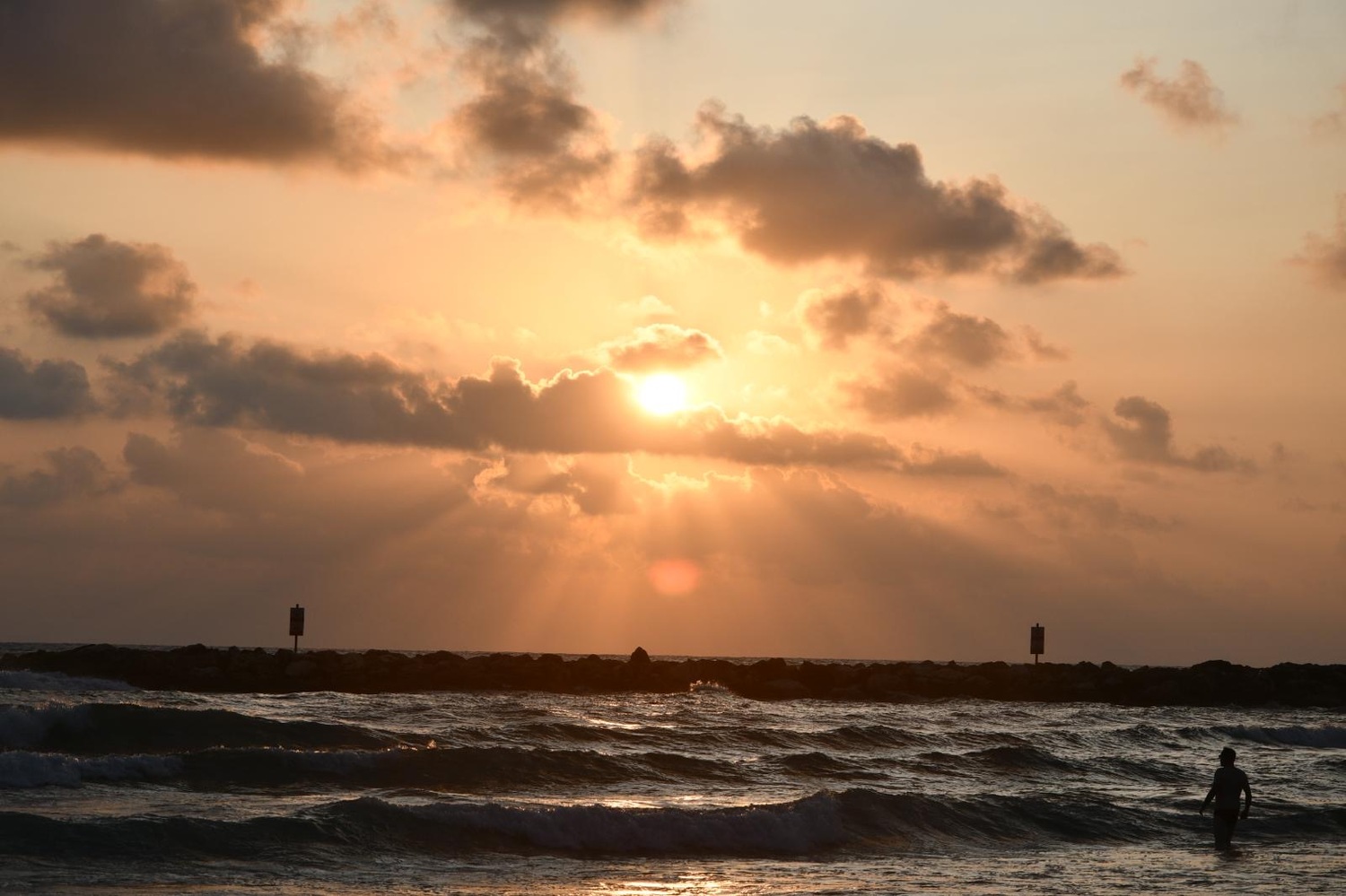 Alex Wallach, who works for Southampton Village as a planner in the building department, went on a vacation to visit friends in Tel Aviv earlier this month and, as of June 23, was still not able to come home because of the war that broke out between Israel and Iran. He has been documenting what he witnesses during his time there. ALEX WALLACH PHOTOS
