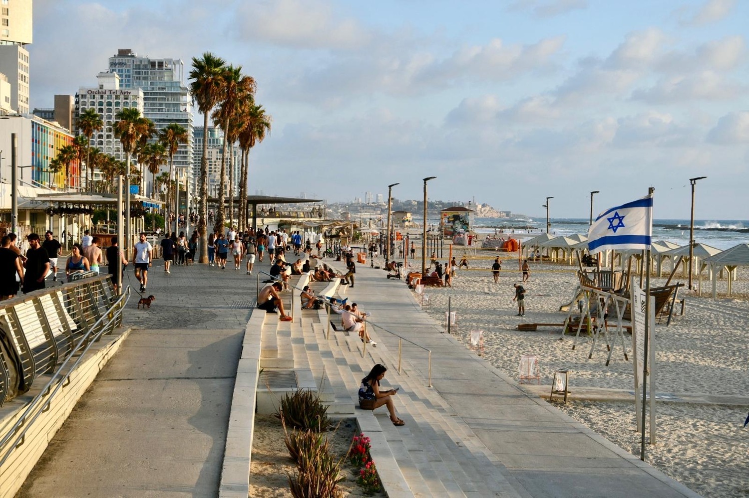 Alex Wallach, who works for Southampton Village as a planner in the building department, went on a vacation to visit friends in Tel Aviv earlier this month and, as of June 23, was still not able to come home because of the war that broke out between Israel and Iran. He has been documenting what he witnesses during his time there. ALEX WALLACH PHOTOS