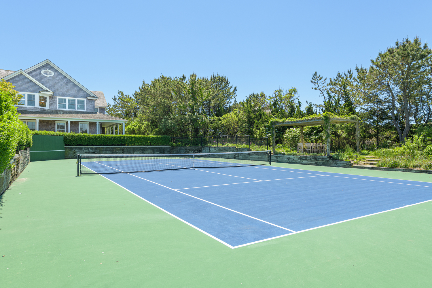Camp Meadow at 1730 Meadow Lane, Southampton Village.  COURTESY MODLIN GROUP HAMPTONS