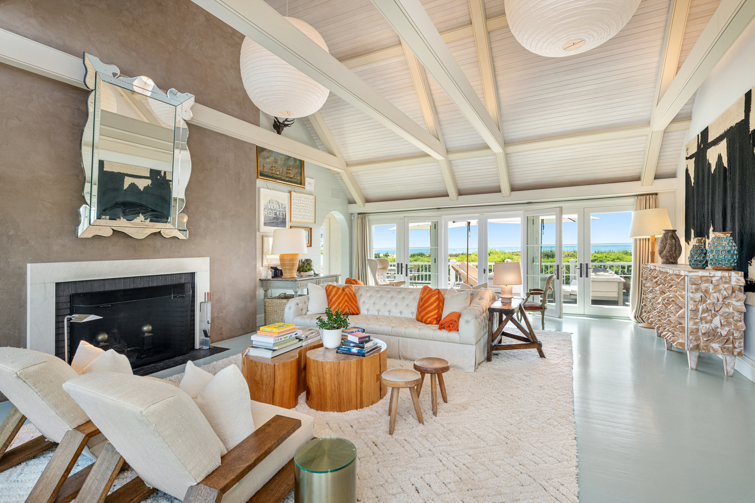 Camp Meadow at 1730 Meadow Lane, Southampton Village.  COURTESY MODLIN GROUP HAMPTONS